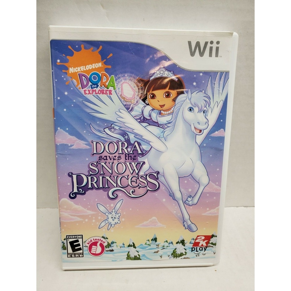 Nickelodeon Dora the Explorer Dora Saves The Snow Princess‎ Wii Video Game